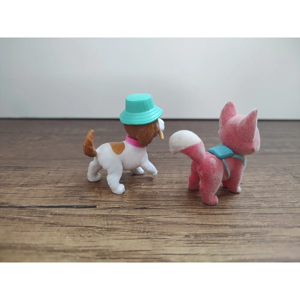 Barbie Pets Blind Bag Dog Cat Figures Flocked Replacement Pieces Vet Animals A10